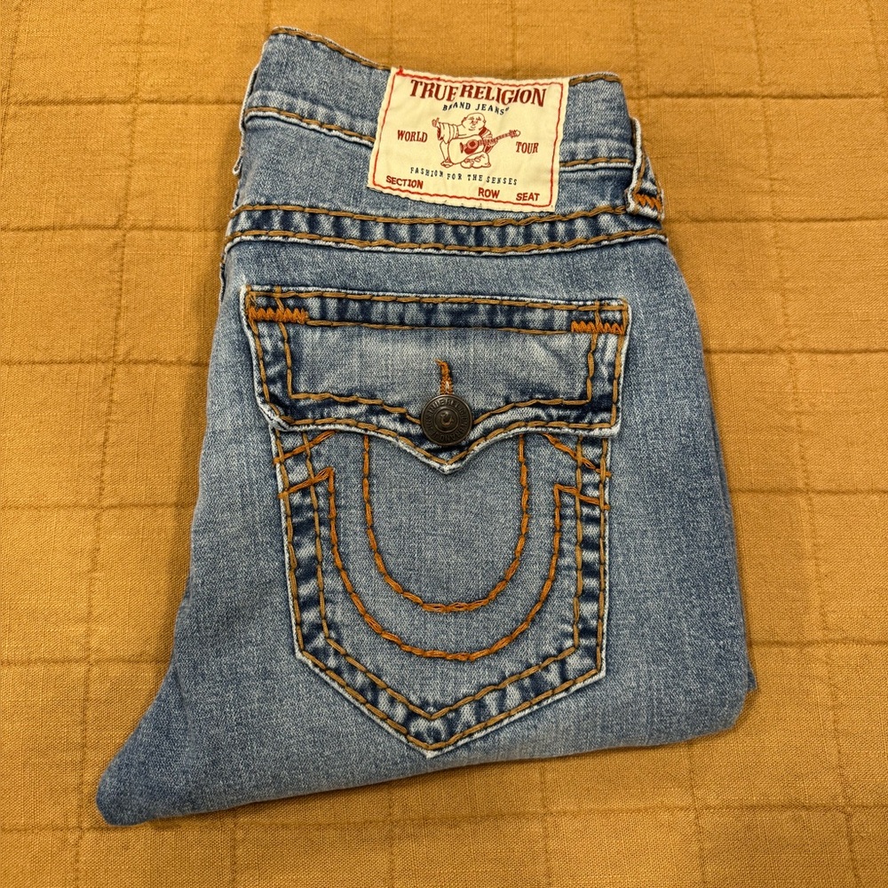 Women True Religion Blue Denim Jeans